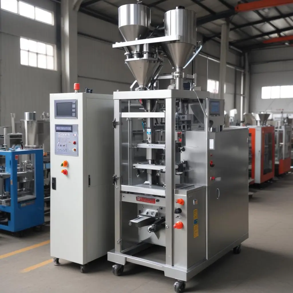 Vertical form fill seal machine